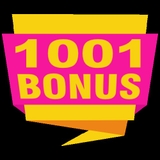 The "1001Bonus" user's logo