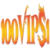 The "100vip" user's logo
