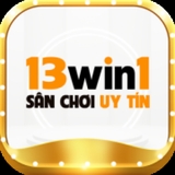 The "13win1" user's logo