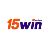 The "15WIN Casino" user's logo