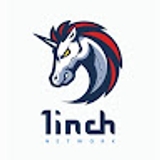 The "1inch - dex" user's logo