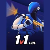 The "1v1 LoL" user's logo