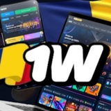 The "1win" user's logo