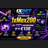 The "1xbet bonus promo code" user's logo