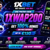 The "1xbet promocode" user's logo