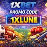 The "1xbet free spins promo code" user's logo