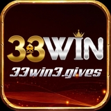 The "33WIN" user's logo