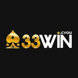 The "33win - Sân Chơi Giải Trí Đỉnh Cao Uy Tín Hàng Đầu 2025" user's logo