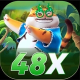 The "48x " user's logo