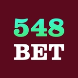 The "548Bet – Apostas Online com Emoção" user's logo
