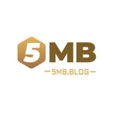 The "5MB – Trang chính thức truy cập nhà cái 5MB COM" user's logo