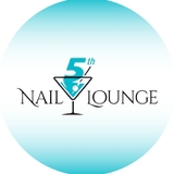 The "5TH Nail Lounge" user's logo