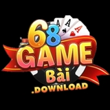 The "68 game bài" user's logo