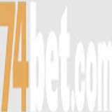 The "74bet" user's logo