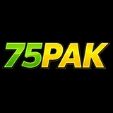 The "75PAK Bookmaker – Reliable Online Betting and Casino Platform" user's logo