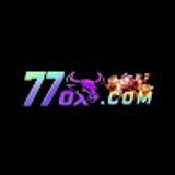 The "77ox.com – Site Oficial de Cassino e Caça-Níqueis – 77ox" user's logo