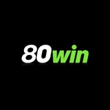 The "80win" user's logo