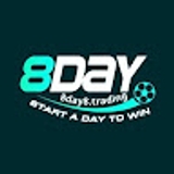 The "8Day Cổng Giải Trí & Game Đổi Thưởng Uy Tín Hàng Đầu Châu Á 2025" user's logo