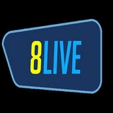 The "8live" user's logo
