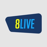 The "8live - Nhà Cái Cá Cược Tỉ Lệ Thắng Lên Đến 90%" user's logo