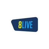The "8live" user's logo