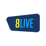 The "8LIVE" user's logo