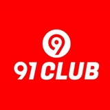The "91club" user's logo