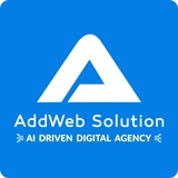 The "addwebsolution" user's logo