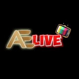 The "aelivetv" user's logo