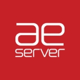 The "AEserver Domains and Hosting" user's logo
