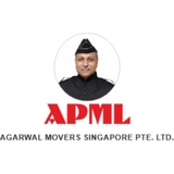 The "AGARWAL MOVERS SINGAPORE PTE. LTD." user's logo