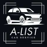 The "A-List Car Service" user's logo