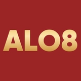 The "ALO8 – Nền Tảng Giải Trí Trực Tuyến Thành Lập Từ Năm 2019" user's logo