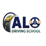 The "Alo Driving School" user's logo