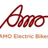 The "AMO Electric Bikes" user's logo