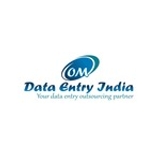 The "Om Data Entry India" user's logo