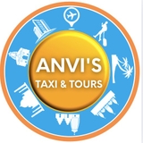 The "Anvi's Taxi & Tours" user's logo