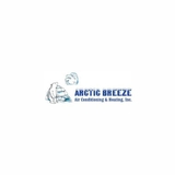 The "Arctic Breeze Air Conditioning & Heating" user's logo