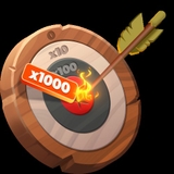 The "arrow game forest" user's logo