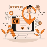 The "ATS Resume Score Checker" user's logo