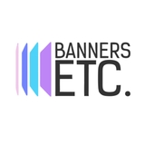 The "Banners Etc." user's logo