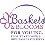 The "Basket & Blooms For You | Florist • Flower & Gift Basket Delivery" user's logo