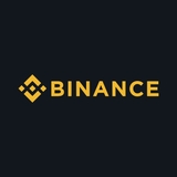 The "Binance" user's logo