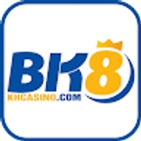 The "BK8 – Sân chơi cá cược đẳng cấp quốc tế, bảo mật an toàn tuyệt đối" user's logo