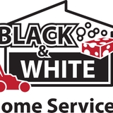 The "blackandwhitehomeservices" user's logo