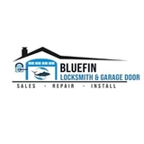 The "Bluefin Locksmith And Garage Door Services" user's logo