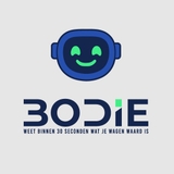 The "Bodie" user's logo