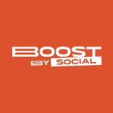 The "boostbysocial" user's logo