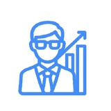 The "BusiGenius Official Website" user's logo