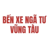 The "Bến xe Ngã Tư Vũng Tàu" user's logo
